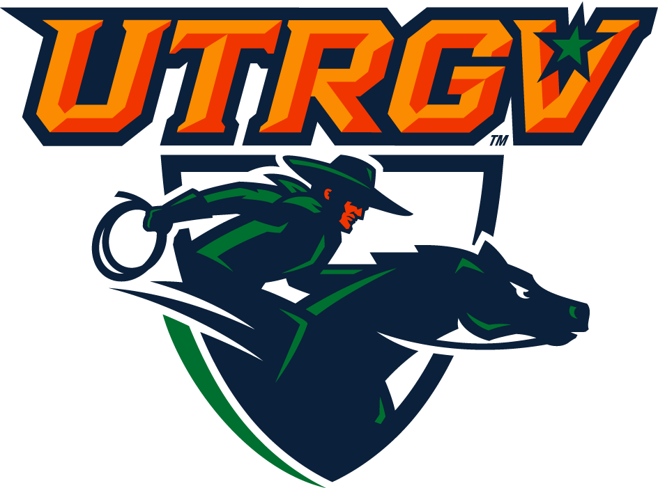 UTRGV Vaqueros 2015-Pres Alternate Logo v7 diy DTF decal sticker